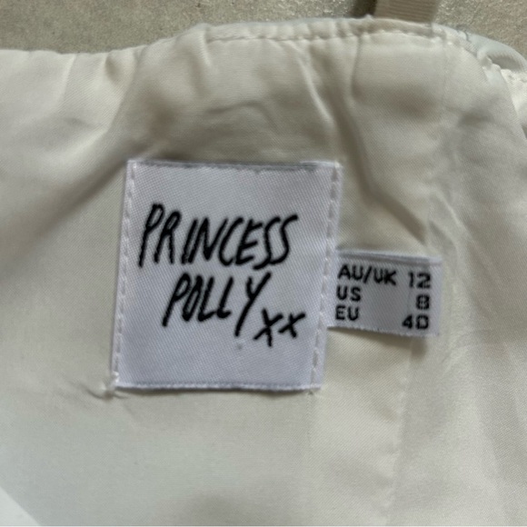 Princess Polly SOLACE MINI
DRESS WHITE - Picture 5 of 13
